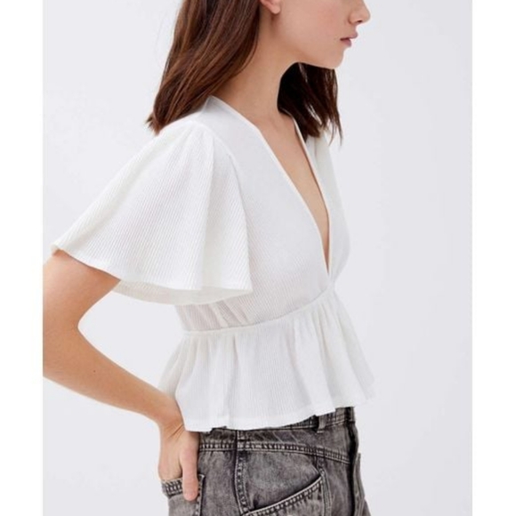 Urban Outfitters Rori Pleated Top - Picture 3 of 3